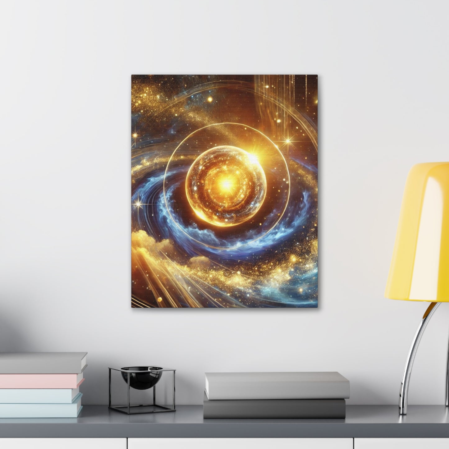 Energetic Orbs Art Canvas Ed. 16