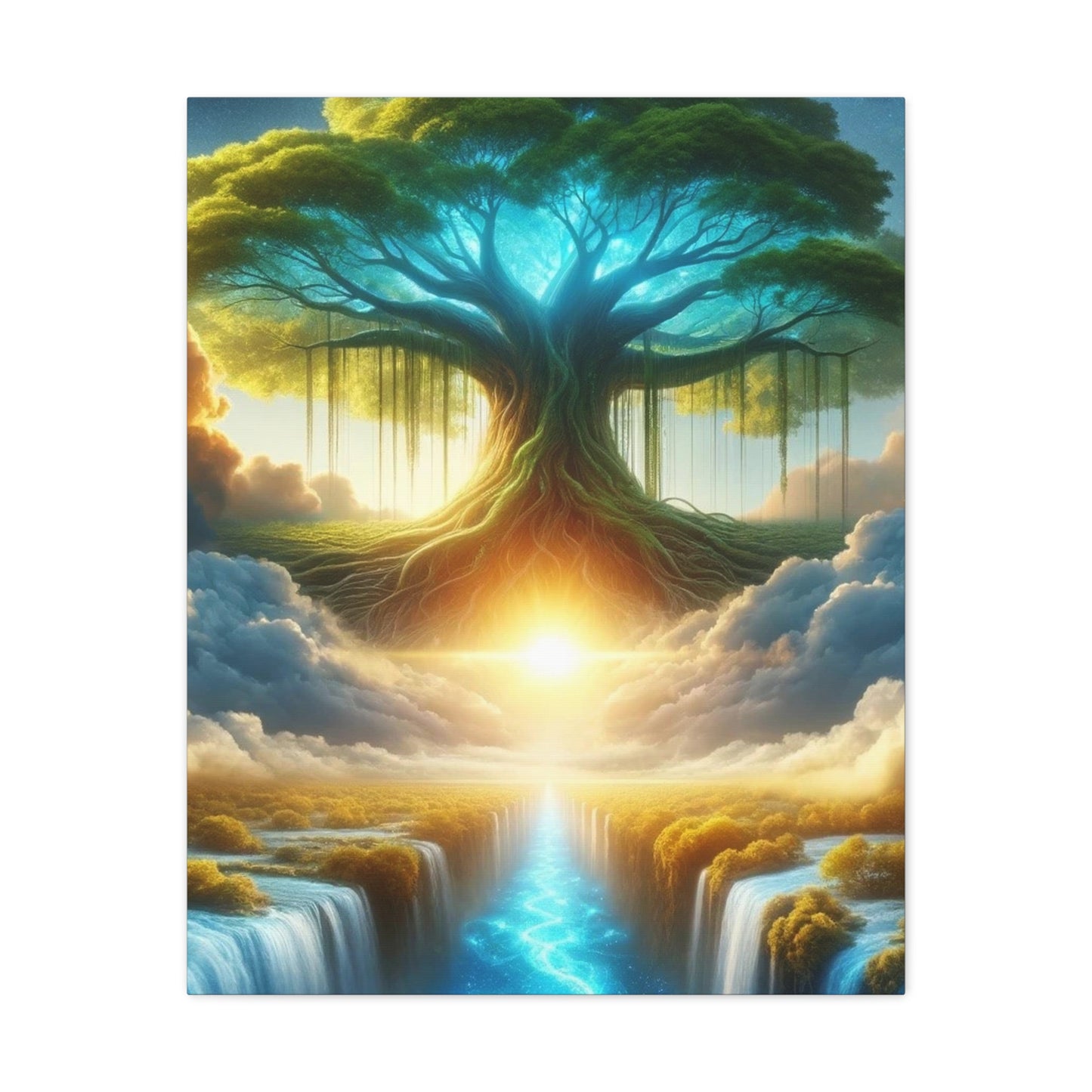 Trees of Light Art Canvas Ed. 5