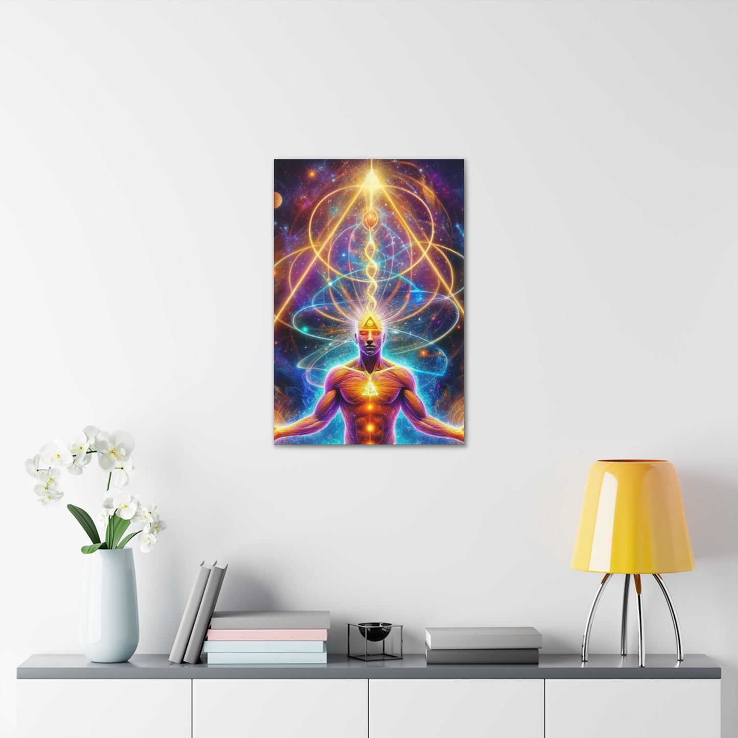 Quantum Entanglement Art Canvas Ed. 9