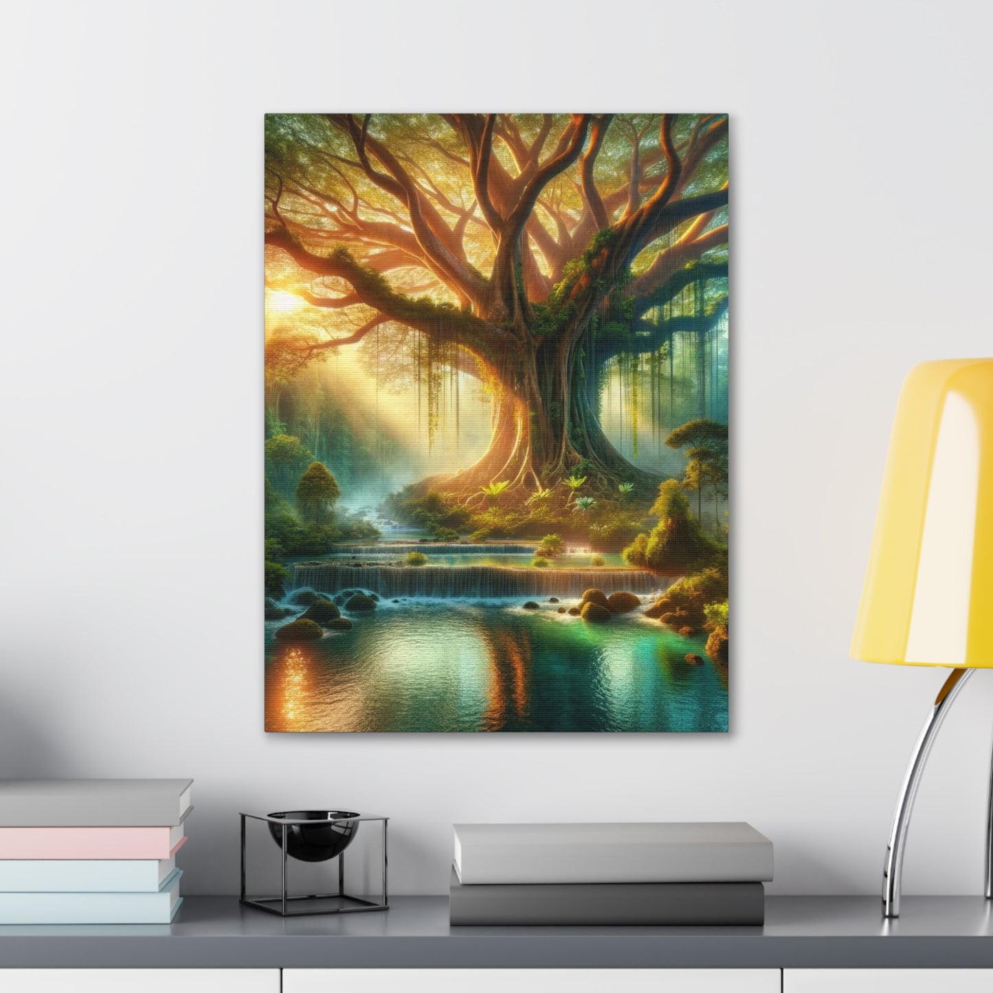 Trees of Light Art Canvas Ed. 19