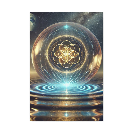 Sacred Geometry Art Canvas Ed. 10