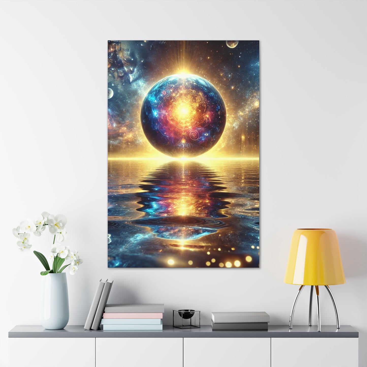 Sacred Geometry Art Canvas Ed. 45