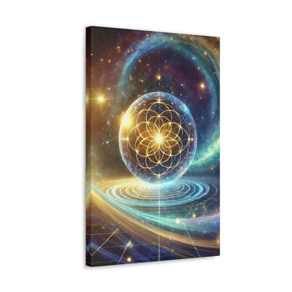 Sacred Geometry Art Canvas Ed. 56