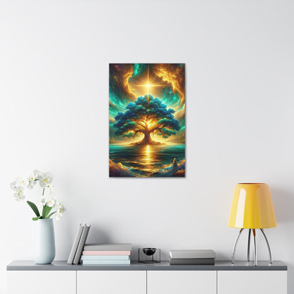 Trees of Light Art Canvas Ed. 10