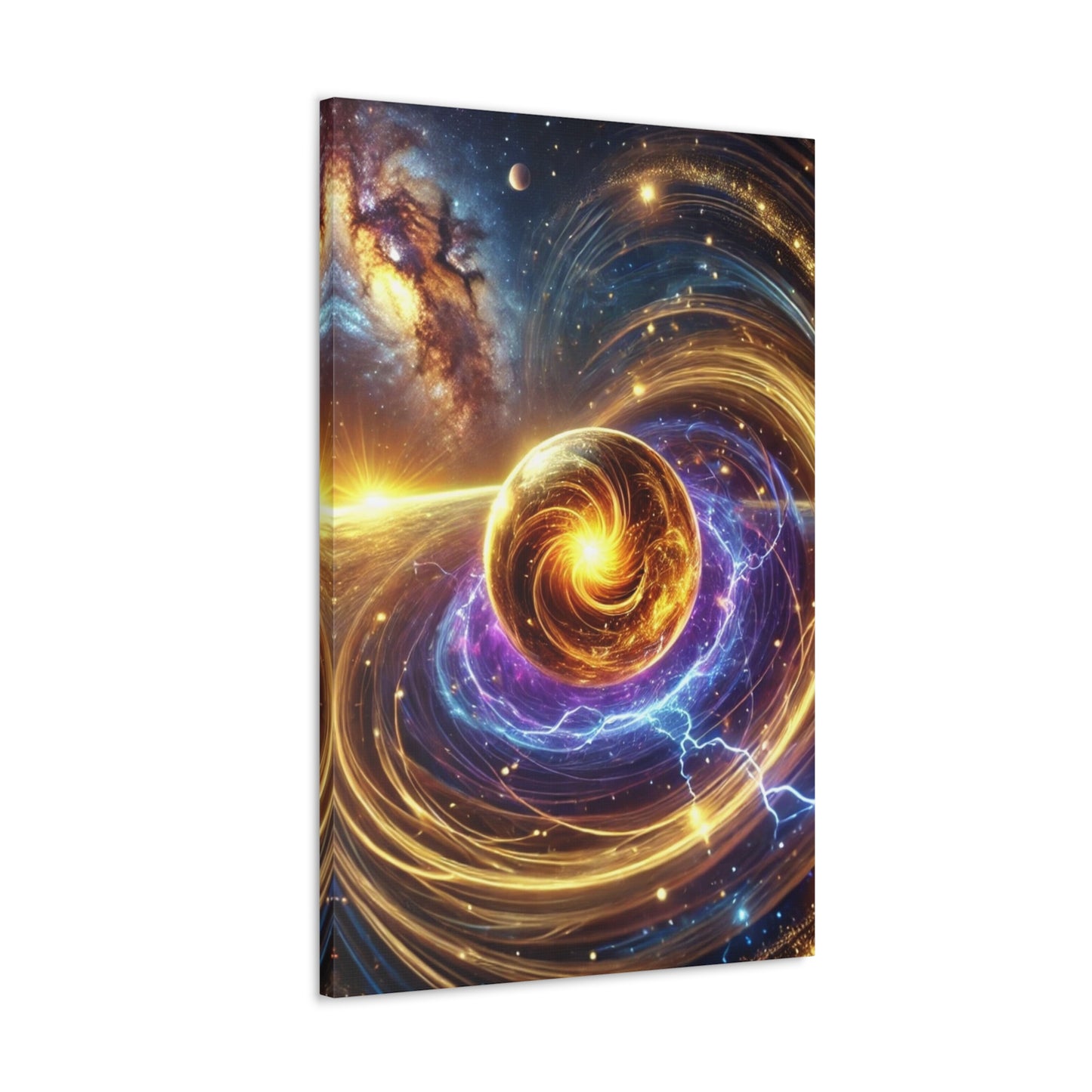 Energetic Orbs Art Canvas Ed. 8