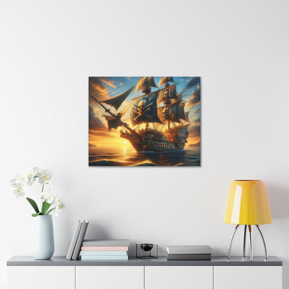 Voyage & Conquest Art Canvas Ed. 7