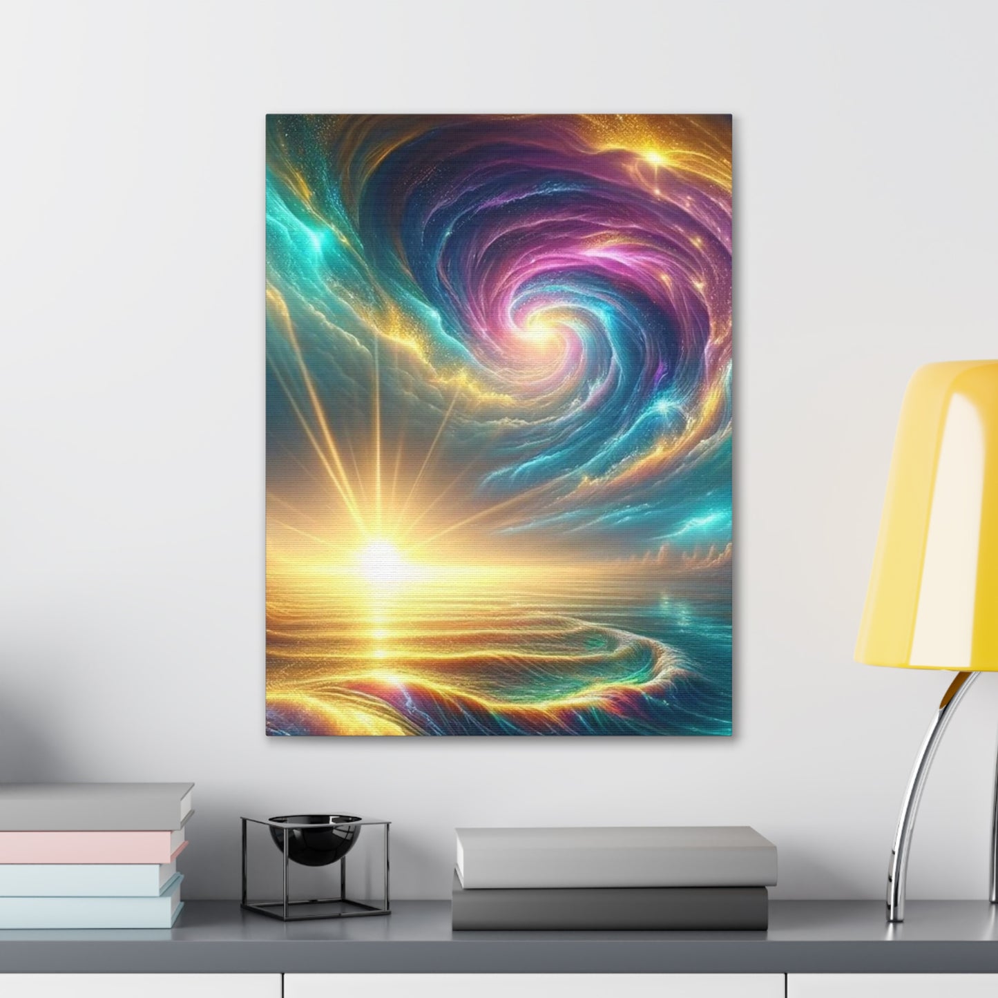 Serene Ocean Art Canvas Ed. 6