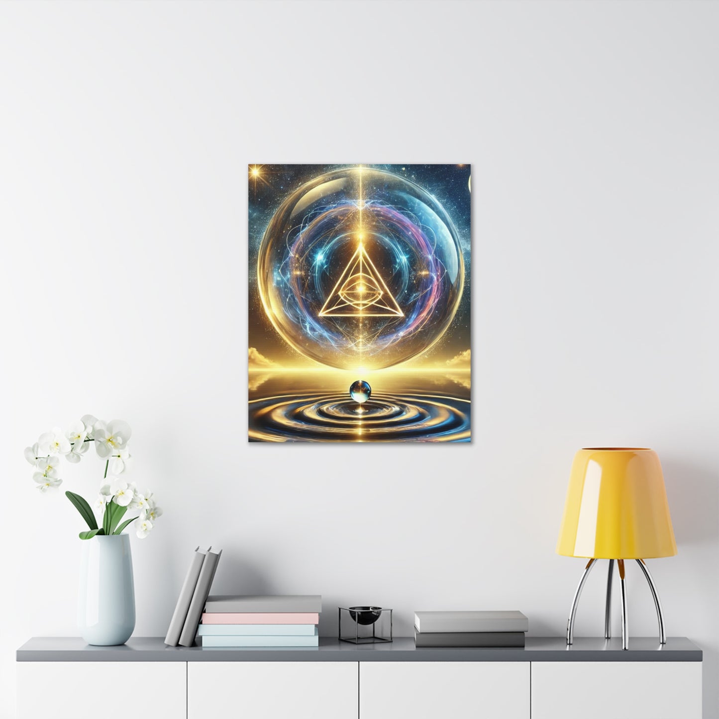 Sacred Geometry Art Canvas Ed. 33