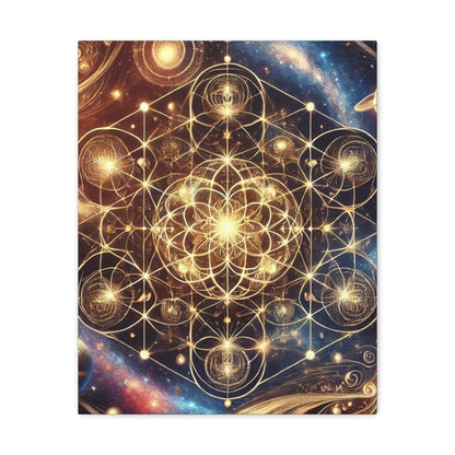 Sacred Geometry Art Canvas Ed. 78