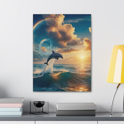 Serene Ocean Art Canvas Ed. 2