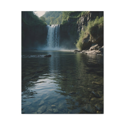 Majestic Waterfalls Art Canvas Ed. 8