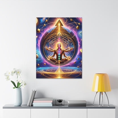 Quantum Entanglement Art Canvas Ed. 33