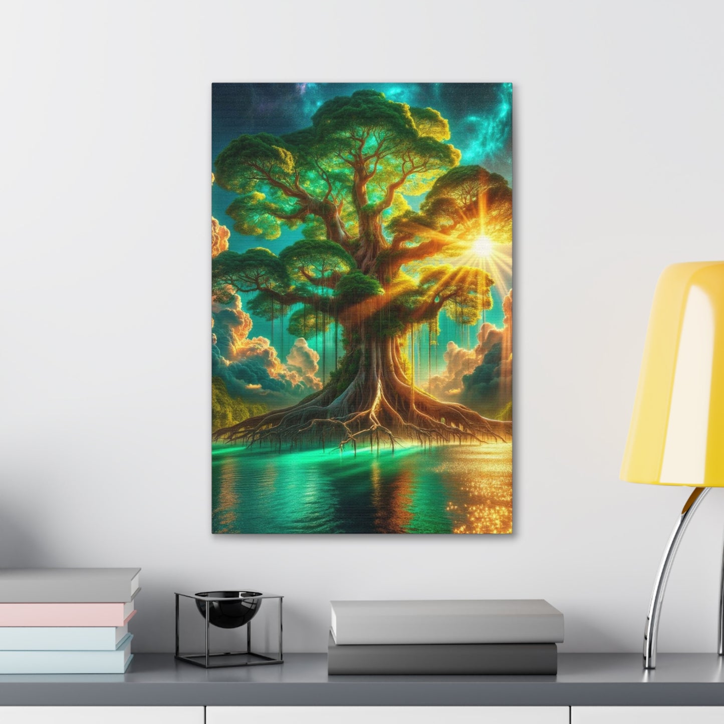 Trees of Light Art Canvas Ed. 12