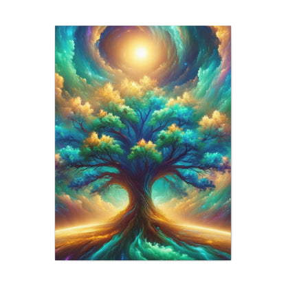 Trees of Light Art Canvas Ed. 15