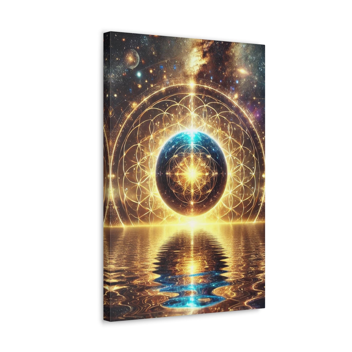 Sacred Geometry Art Canvas Ed. 51