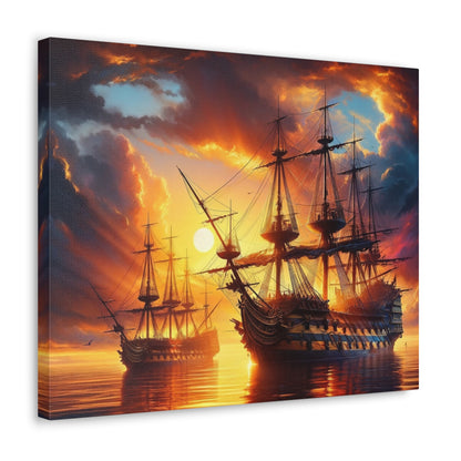 Voyage & Conquest Art Canvas Ed. 20