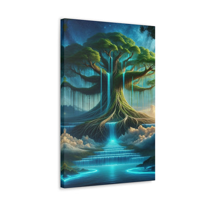 Trees of Light Art Canvas Ed. 6