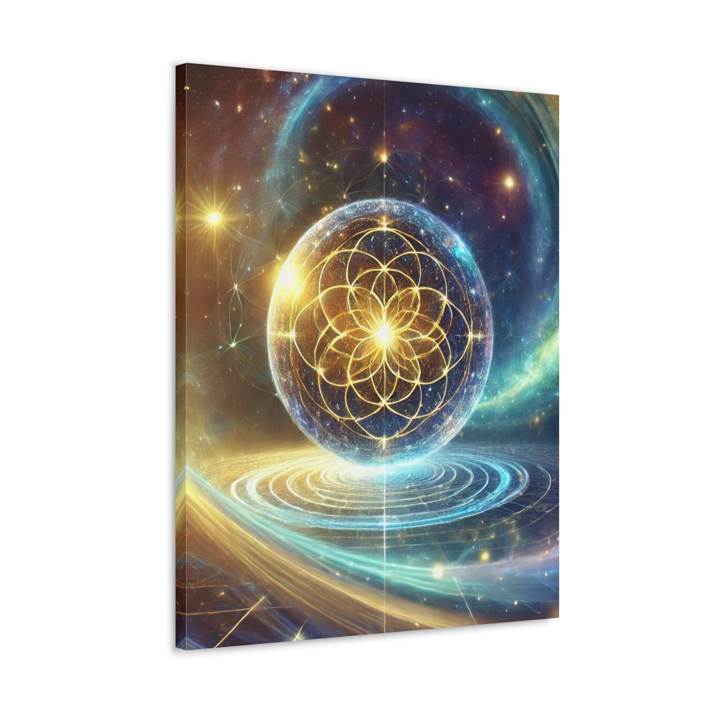 Sacred Geometry Art Canvas Ed. 56