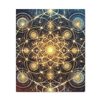 Sacred Geometry Art Canvas Ed. 75