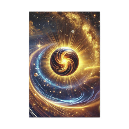 Energetic Orbs Art Canvas Ed. 13