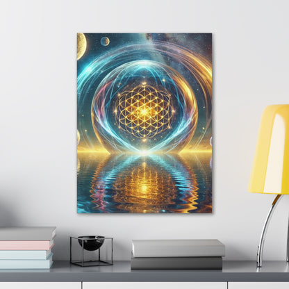 Sacred Geometry Art Canvas Ed. 14