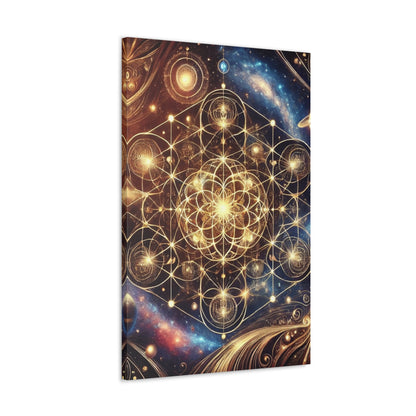 Sacred Geometry Art Canvas Ed. 78