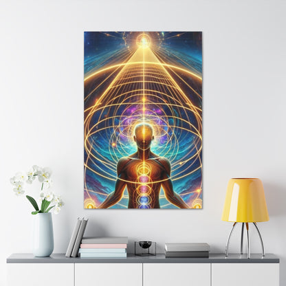 Quantum Entanglement Art Canvas Ed. 30