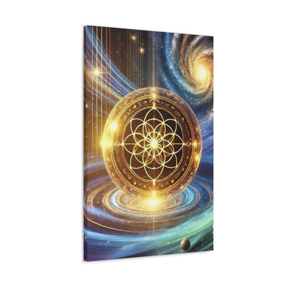 Sacred Geometry Art Canvas Ed. 57