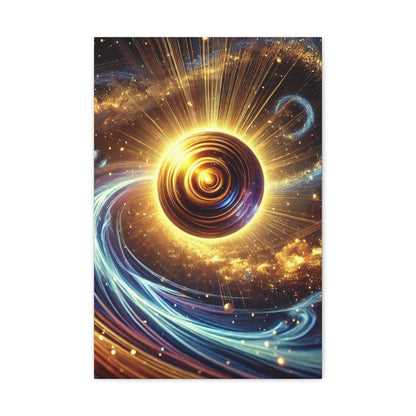 Energetic Orbs Art Canvas Ed. 4