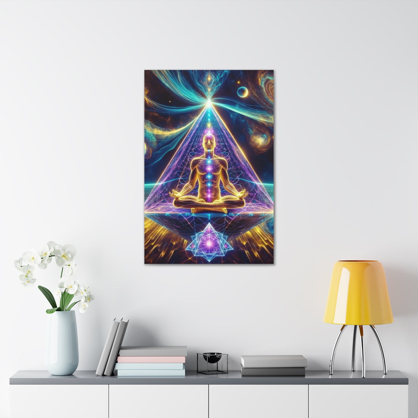 Quantum Entanglement Art Canvas Ed. 3