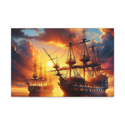 Voyage & Conquest Art Canvas Ed. 20