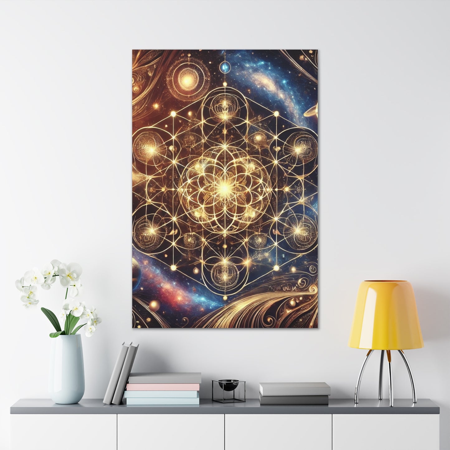 Sacred Geometry Art Canvas Ed. 78