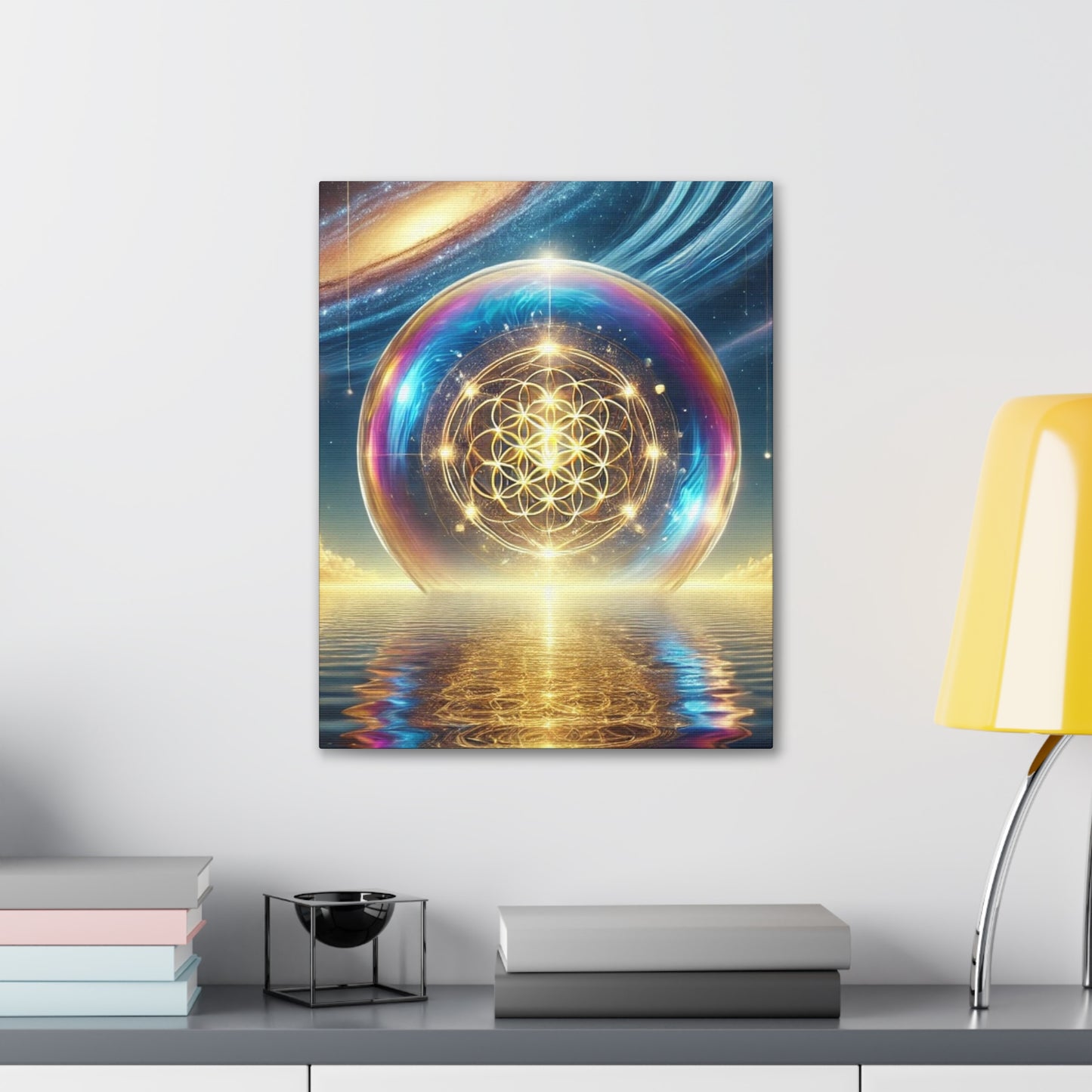 Sacred Geometry Art Canvas Ed. 21