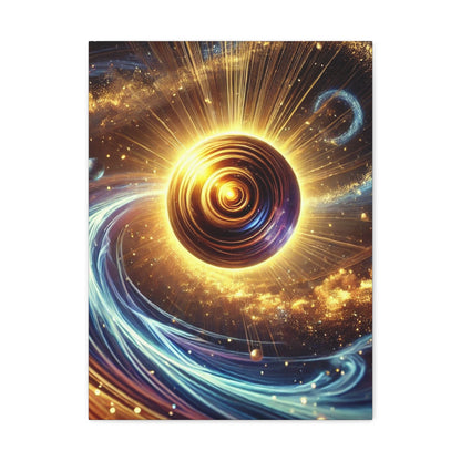 Energetic Orbs Art Canvas Ed. 4