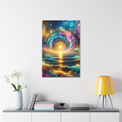 Serene Ocean Art Canvas Ed. 17