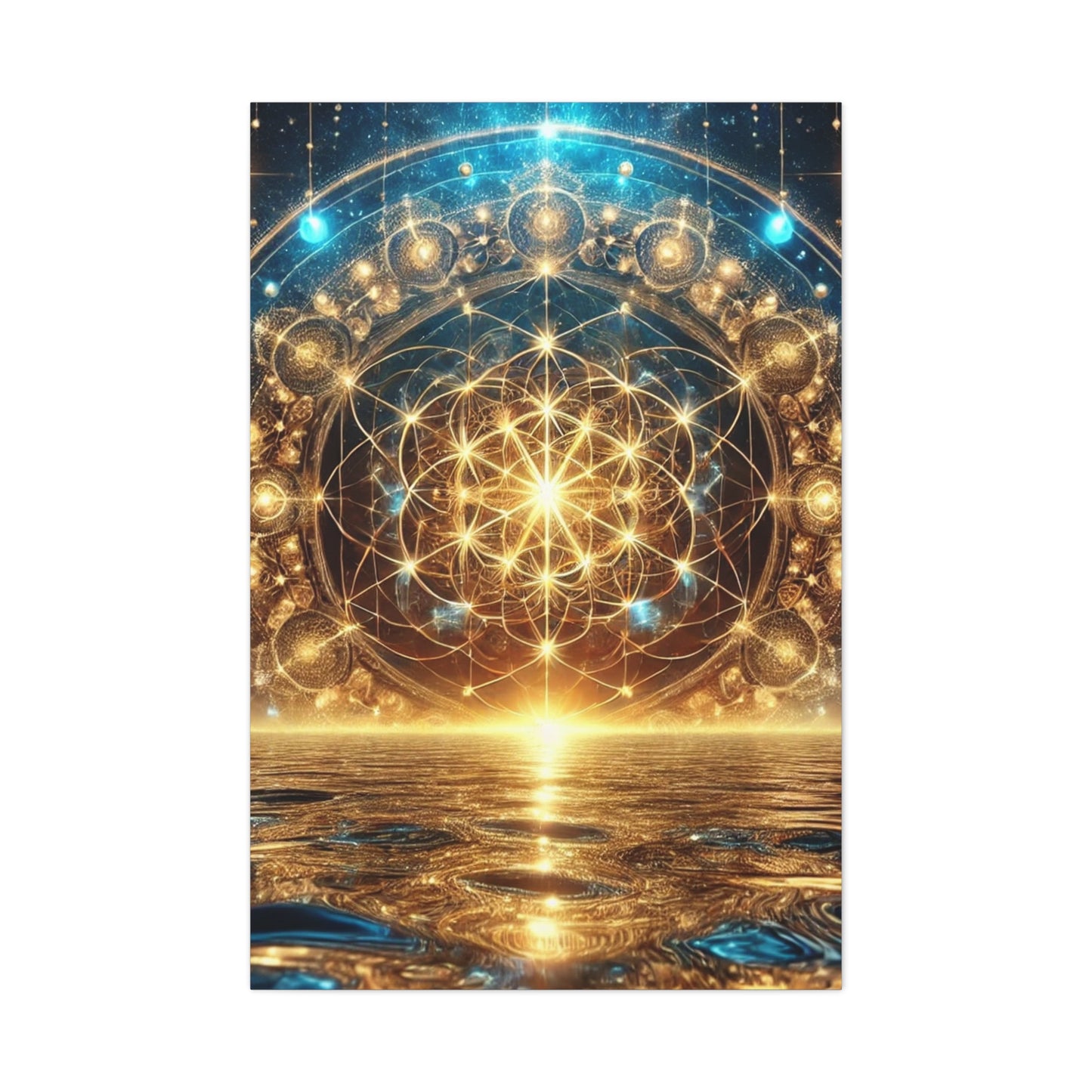 Sacred Geometry Art Canvas Ed. 97