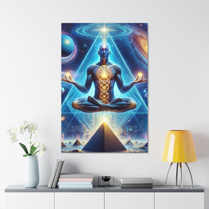 Quantum Entanglement Art Canvas Ed. 23