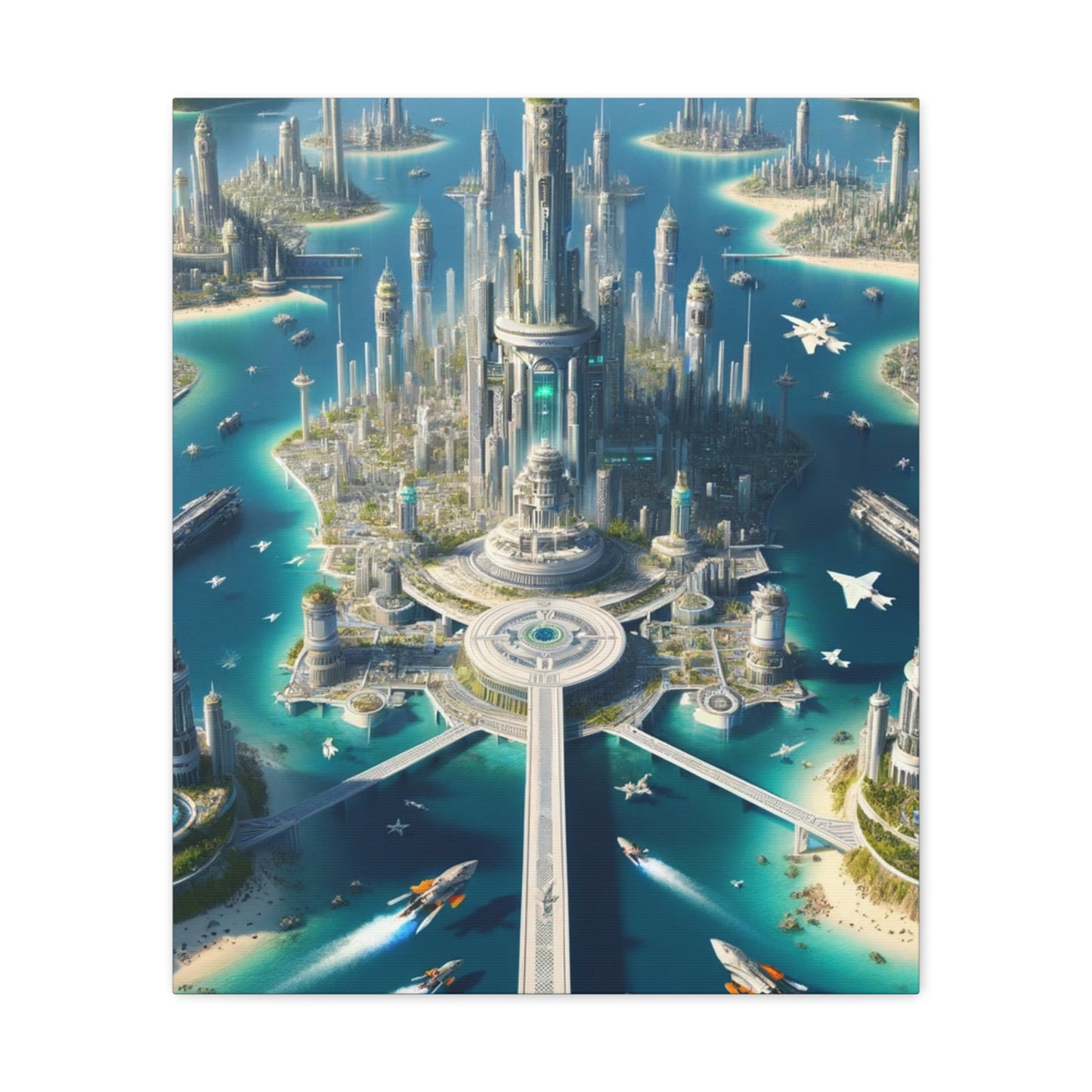 Dreams of Atlantis Art Canvas Ed. 4