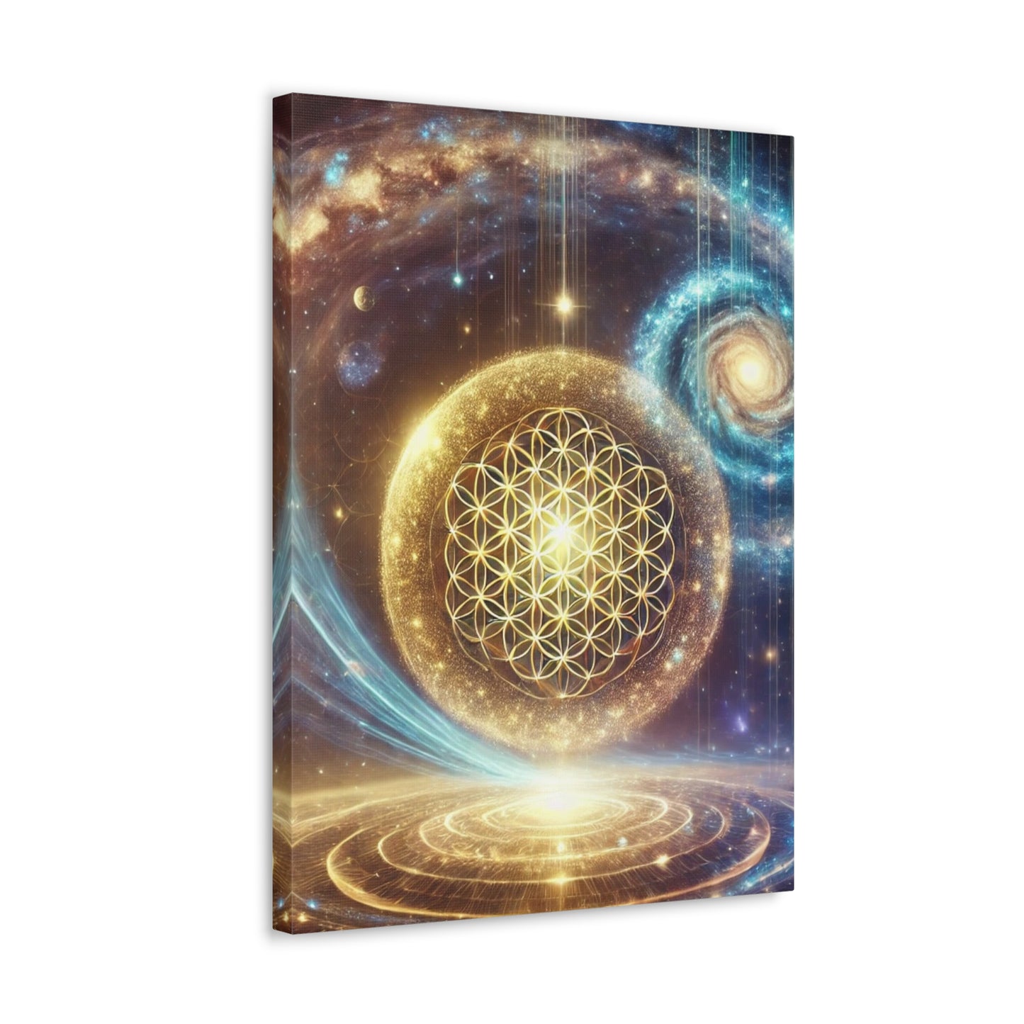 Sacred Geometry Art Canvas Ed. 58