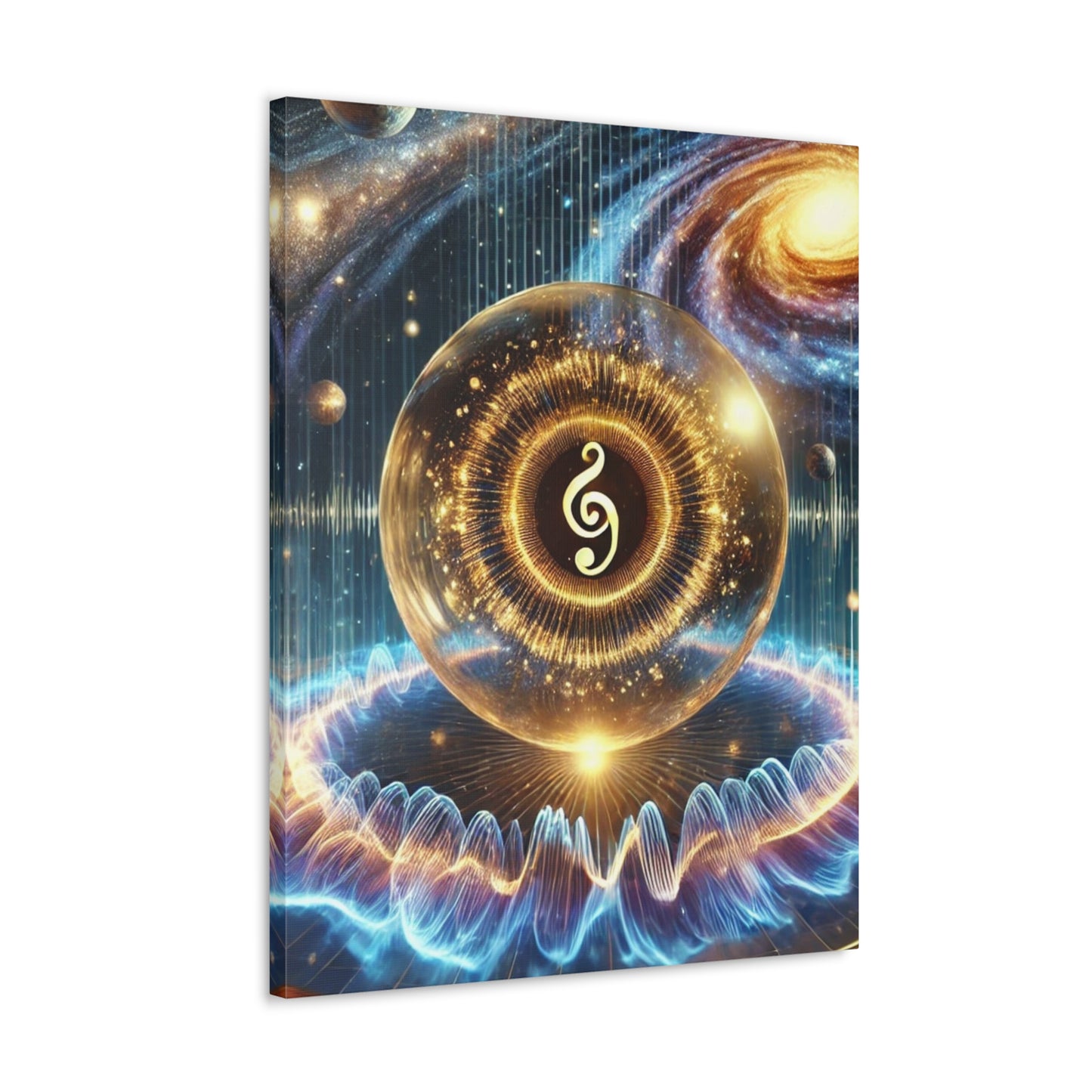 Sacred Geometry Art Canvas Ed. 62