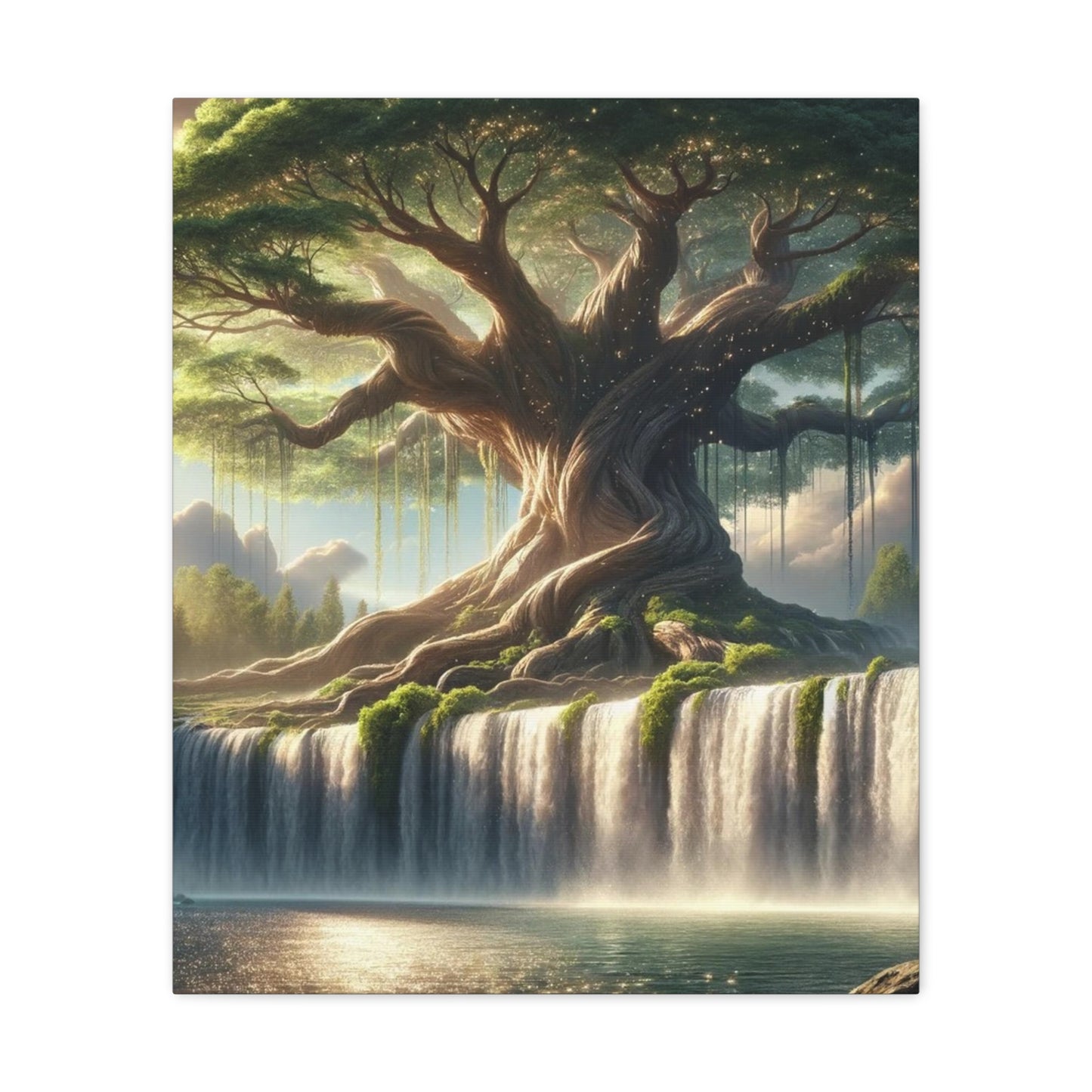 Trees of Light Art Canvas Ed. 18