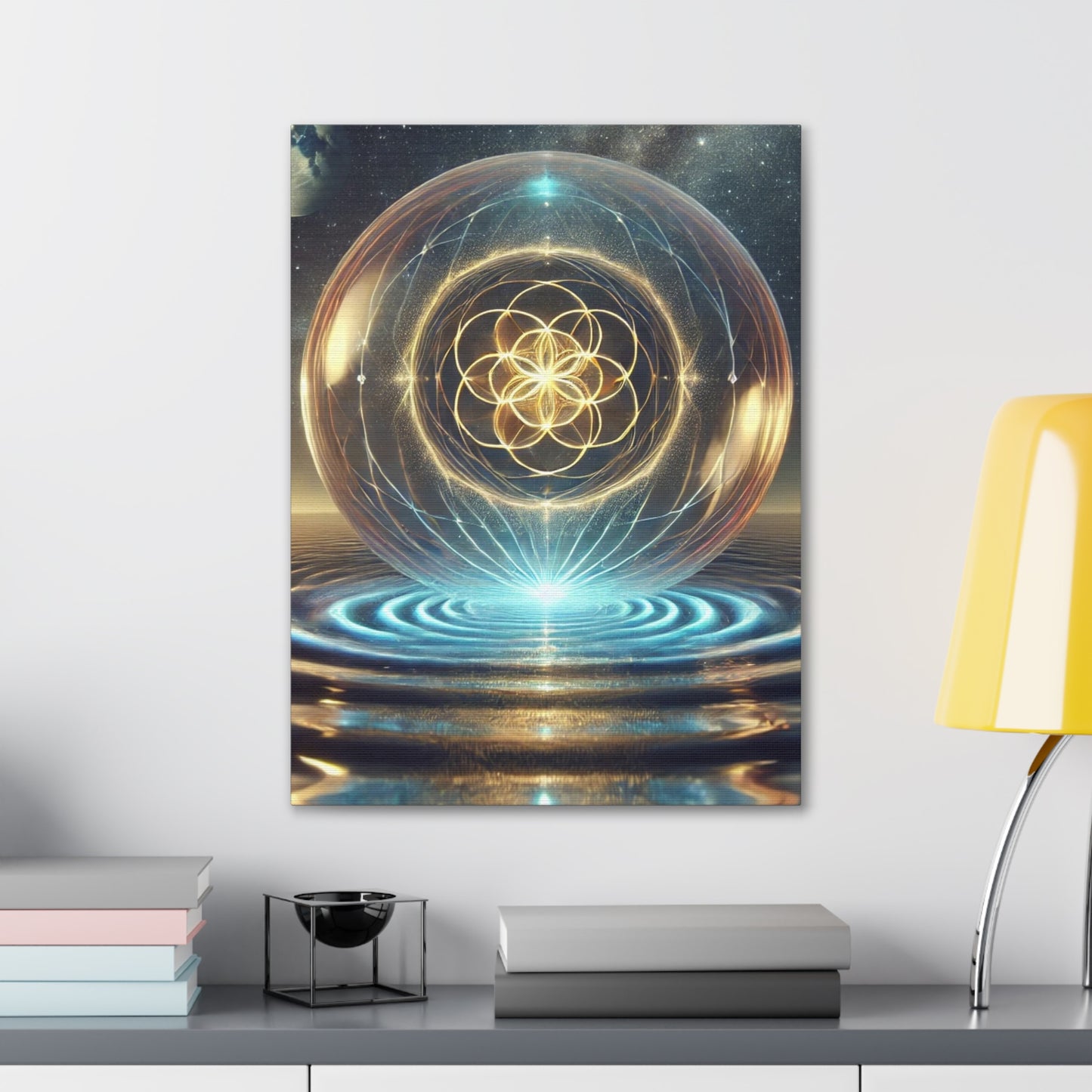 Sacred Geometry Art Canvas Ed. 10