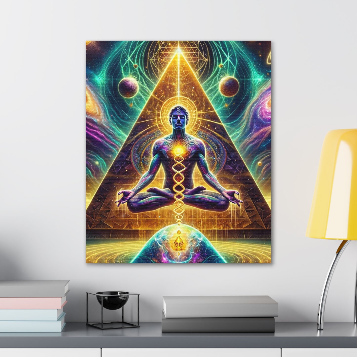 Quantum Entanglement Art Canvas Ed. 11