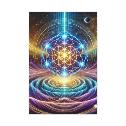 Sacred Geometry Art Canvas Ed. 4