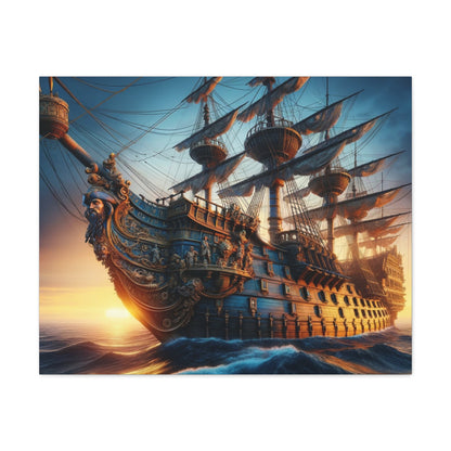 Voyage & Conquest Art Canvas Ed. 21