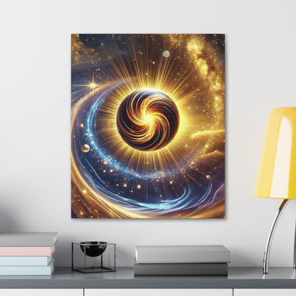 Energetic Orbs Art Canvas Ed. 13