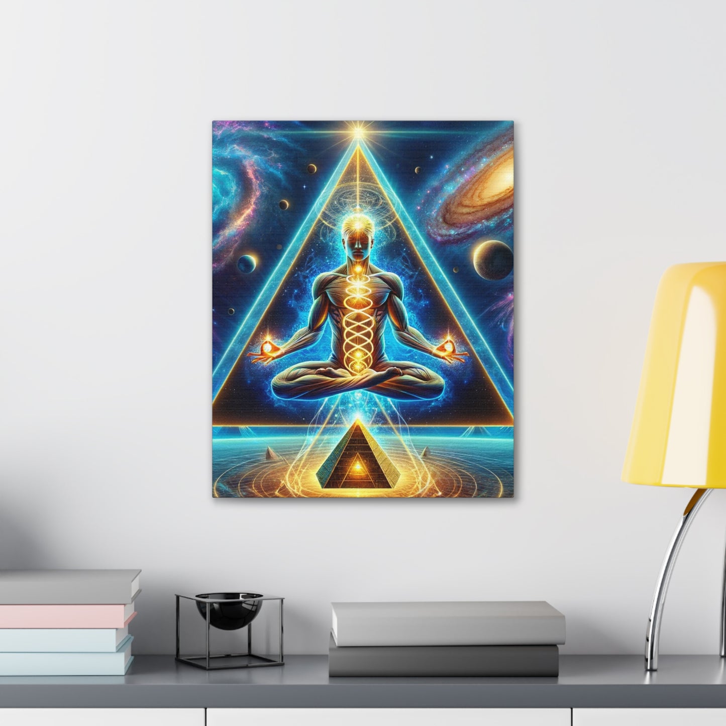 Quantum Entanglement Art Canvas Ed. 20