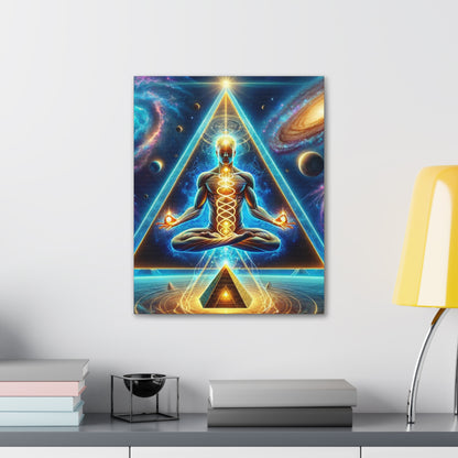 Quantum Entanglement Art Canvas Ed. 20