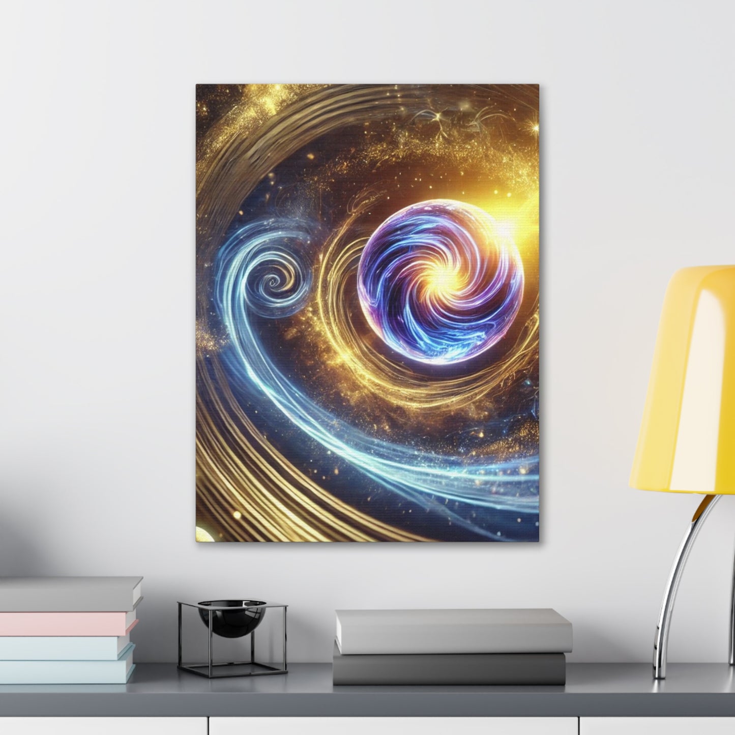 Energetic Orbs Art Canvas Ed. 15