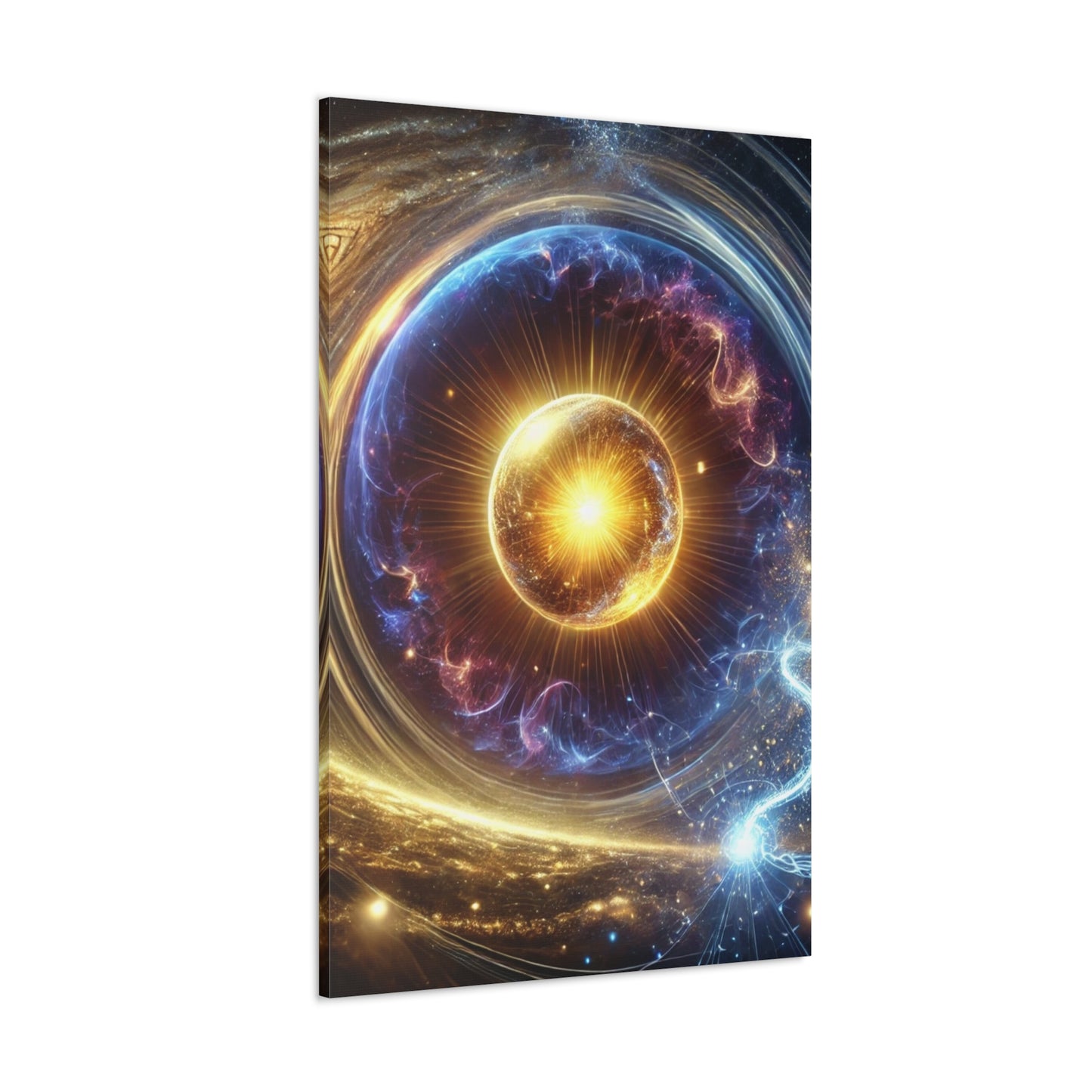 Energetic Orbs Art Canvas Ed. 9